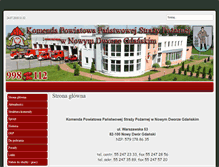 Tablet Screenshot of kppspndg.pl